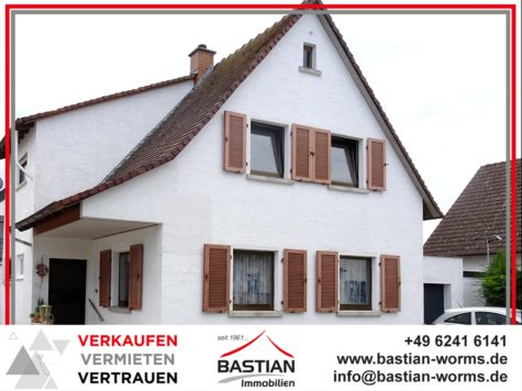 Da ist nix zu machen: Modernisiertes (Kl)einfamilienhaus – Südterrasse – Garage – Bürstadt!, 68642 Bürstadt, Einfamilienhaus