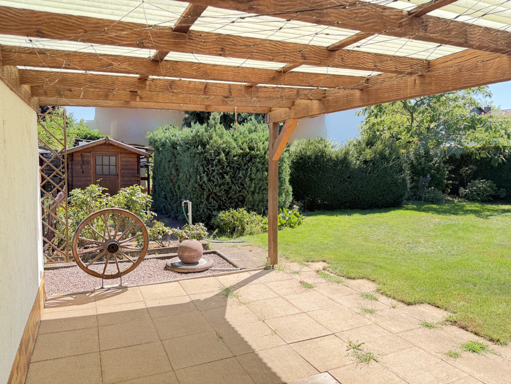 Überdachte Terrasse