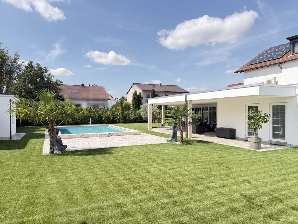 Garten, Terrasse, Pool