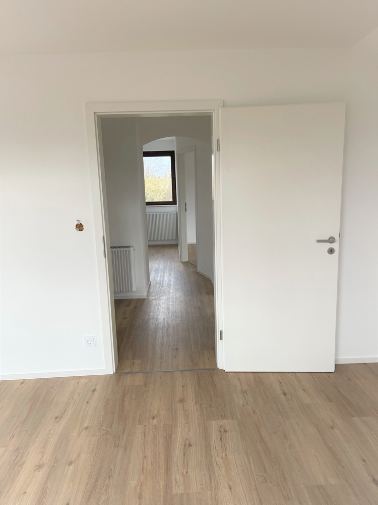 Wohnen-Essen mit Blick zur Diele