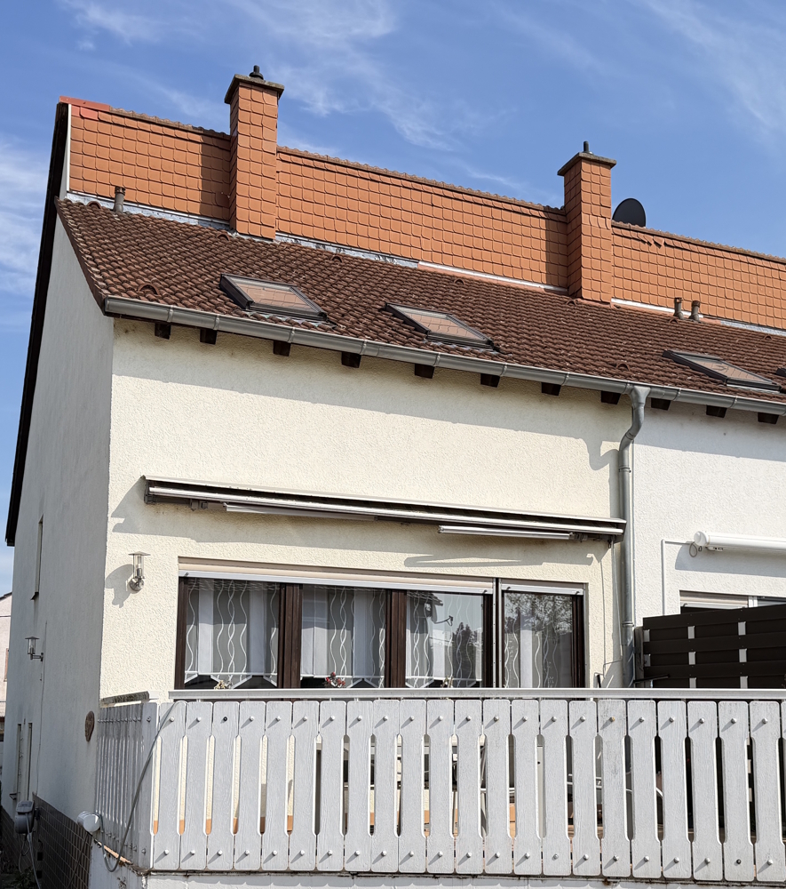 Haus und Terrasse