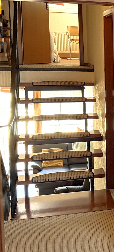 Treppe zu Ebene 4