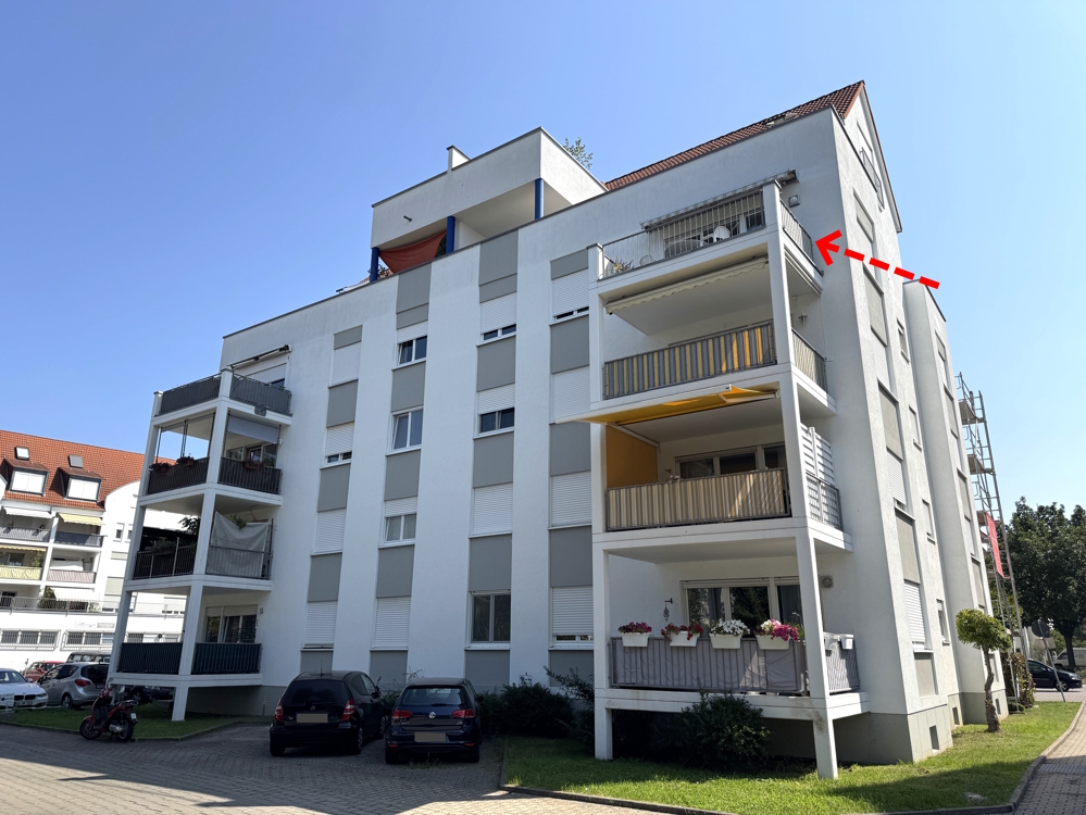Gebäuderückseite