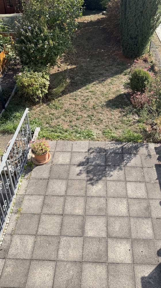 Blick vom Balkon
