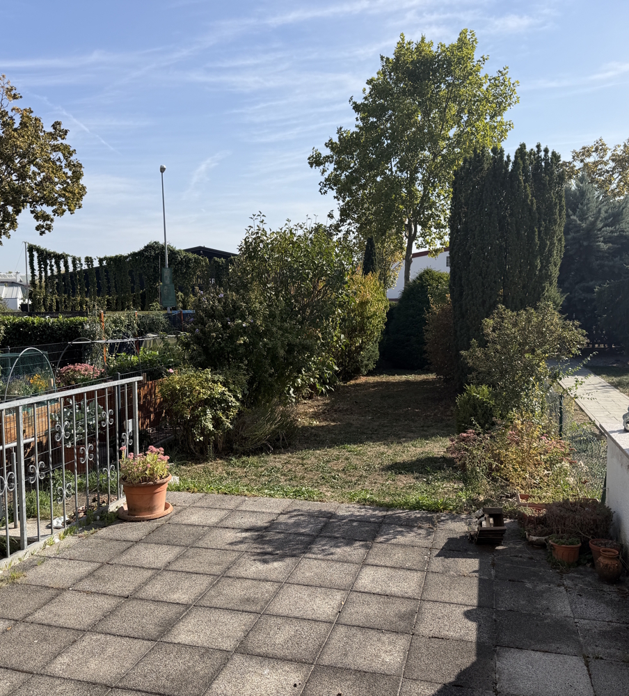 Terrasse und Garten