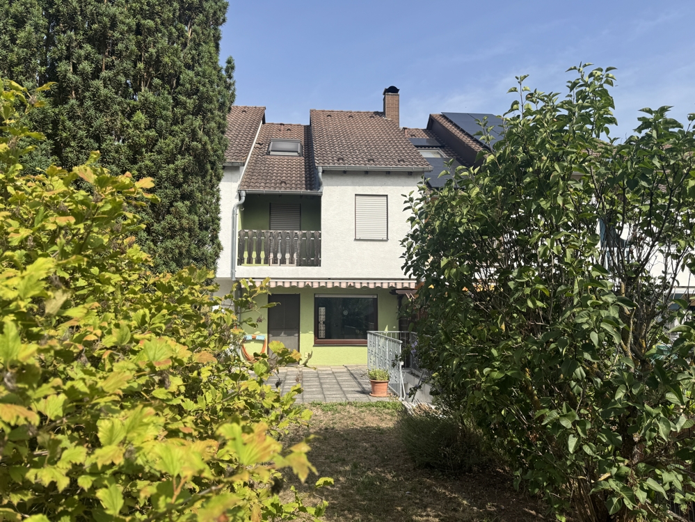 Haus, Gartenseite