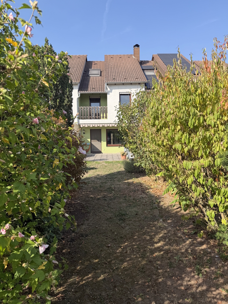 Haus, Gartenseite