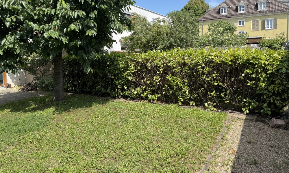 Terrasse und Garten