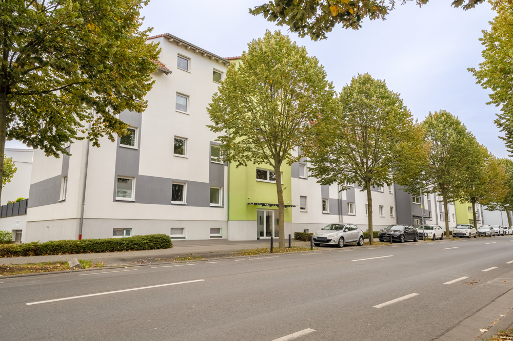 Gebäude Straßenansicht