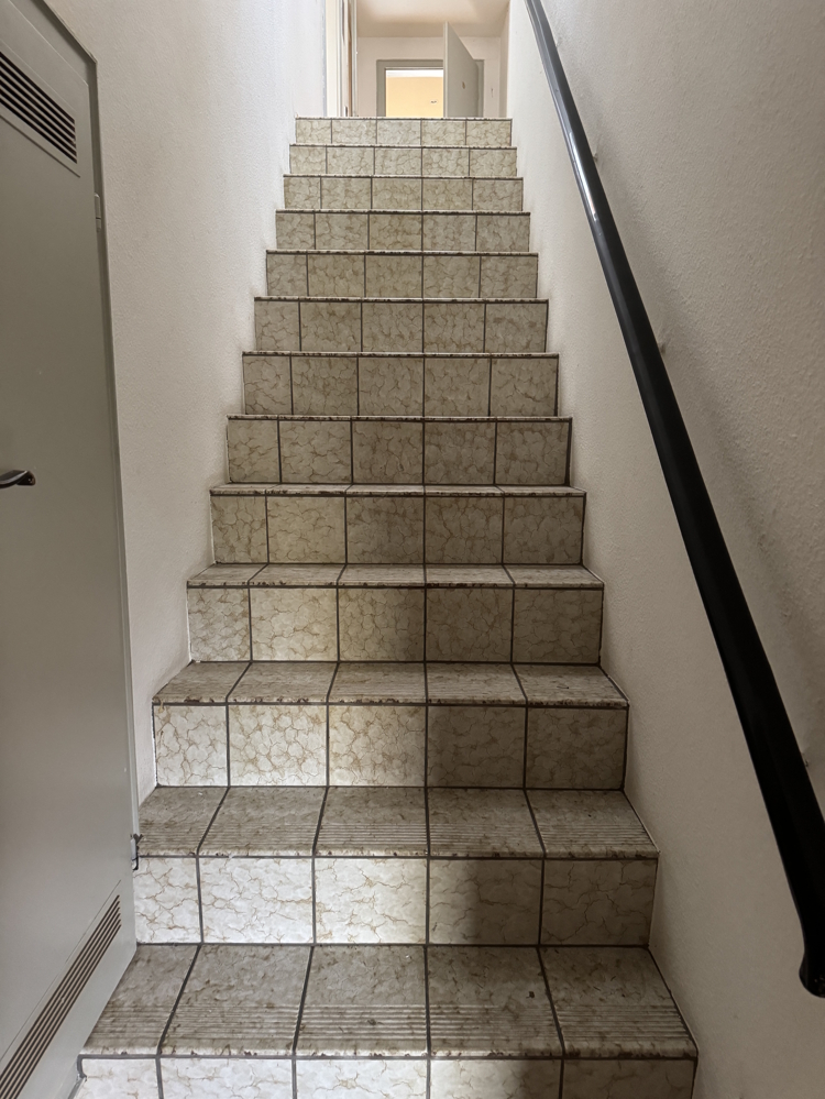Treppe zum OG