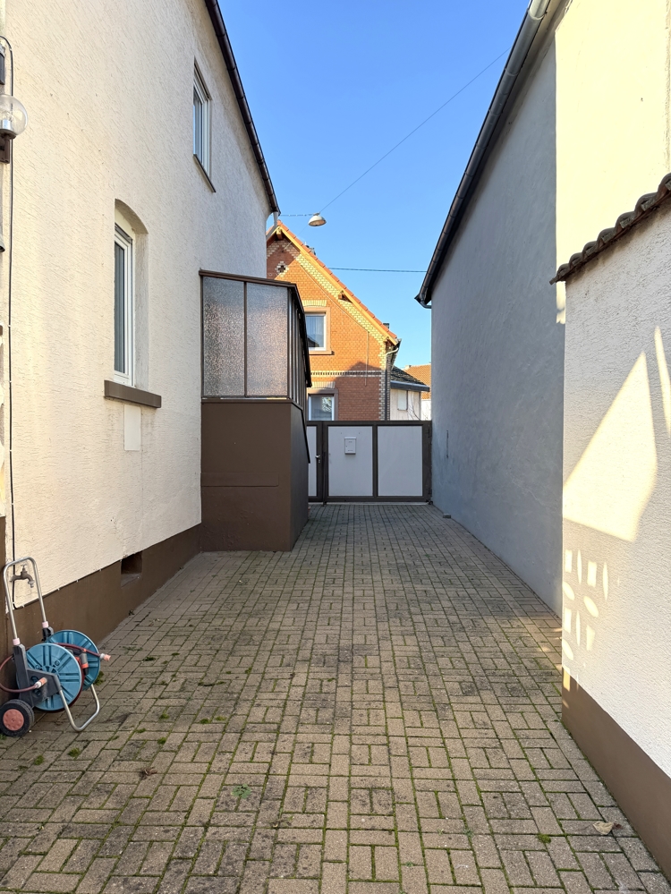 Blick zum Hoftor