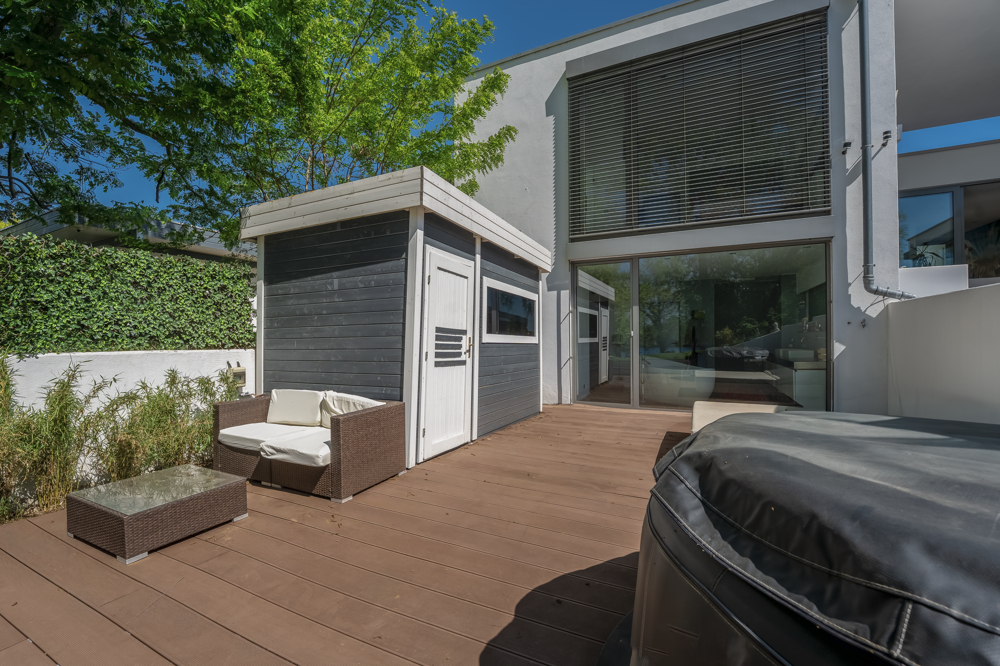Terrasse Masterbad